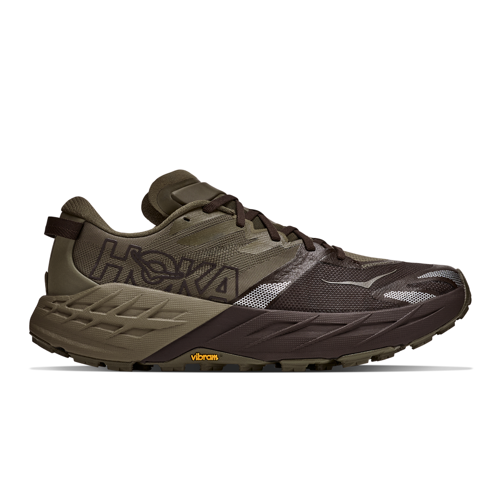 HOKA Challenger 8 Men's Trail Running Shoes - Antique Olive/Black