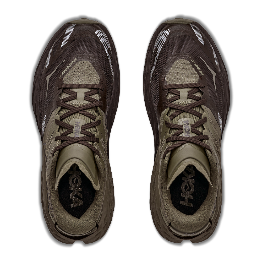 HOKA Challenger 8 Men's Trail Running Shoes - Antique Olive/Black
