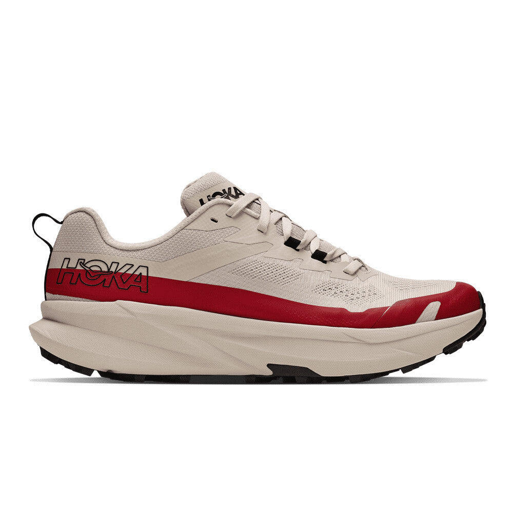 HOKA Torrent 5 Men's Trail Running Shoes - River Rock Grey/Red Agate