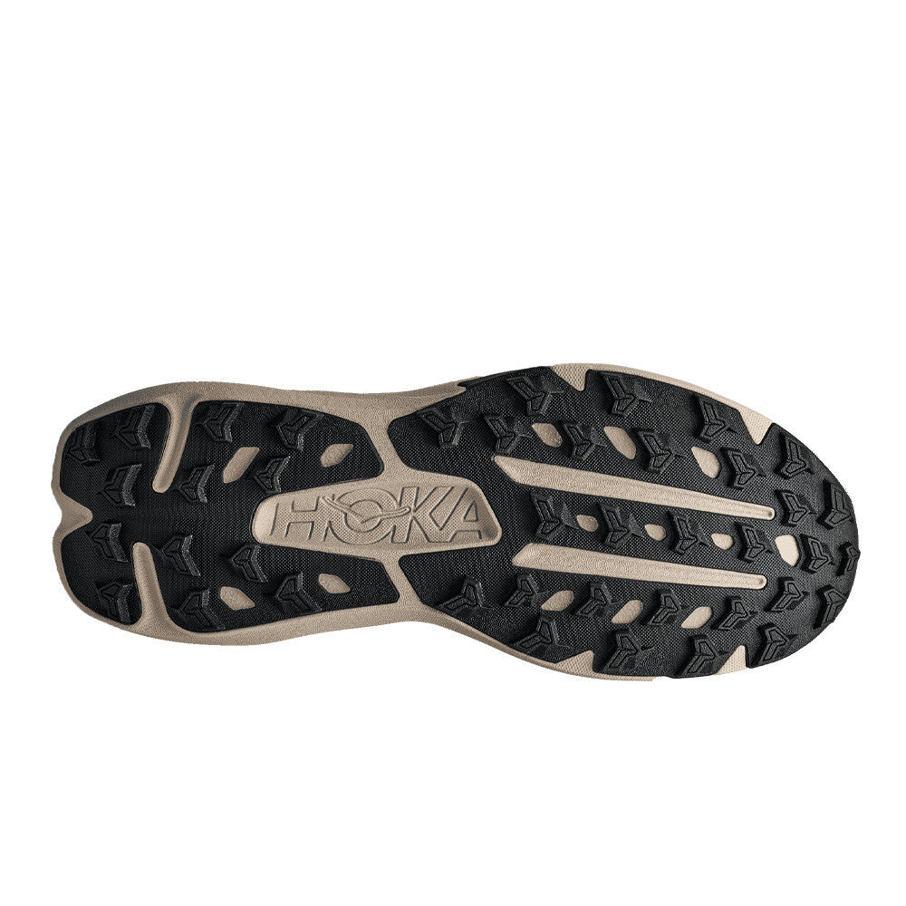 HOKA Torrent 5 Men's Trail Running Shoes - River Rock Grey/Red Agate