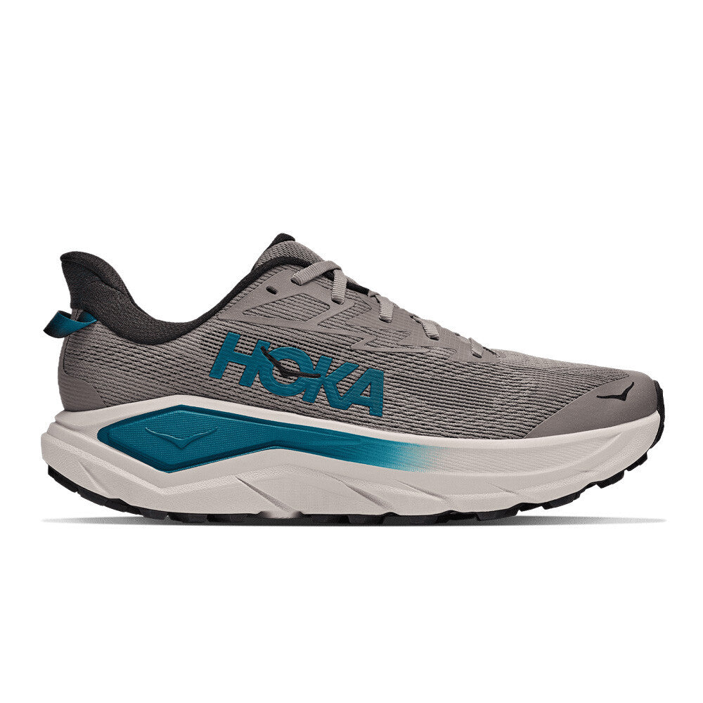 HOKA Challenger 8 Men's Trail Running Shoes - Pebble Grey/River Rock Grey