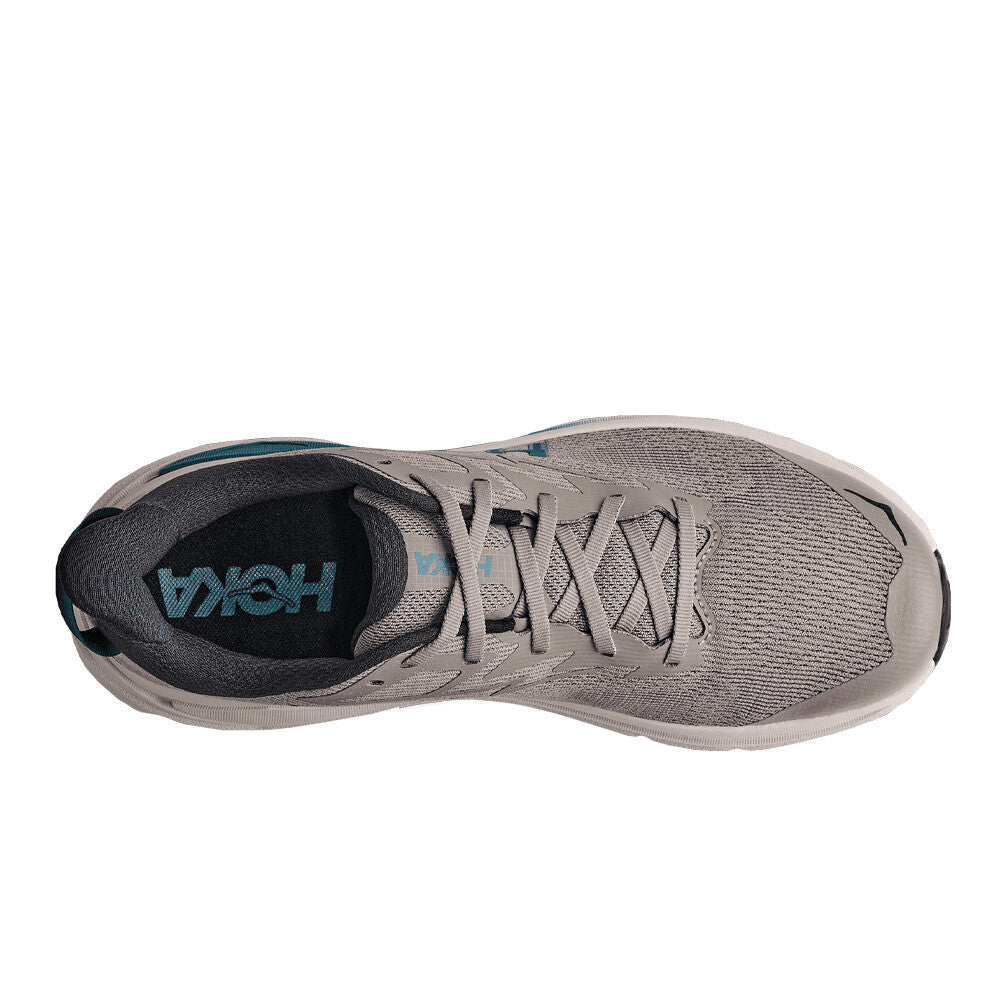 HOKA Challenger 8 Men's Trail Running Shoes - Pebble Grey/River Rock Grey