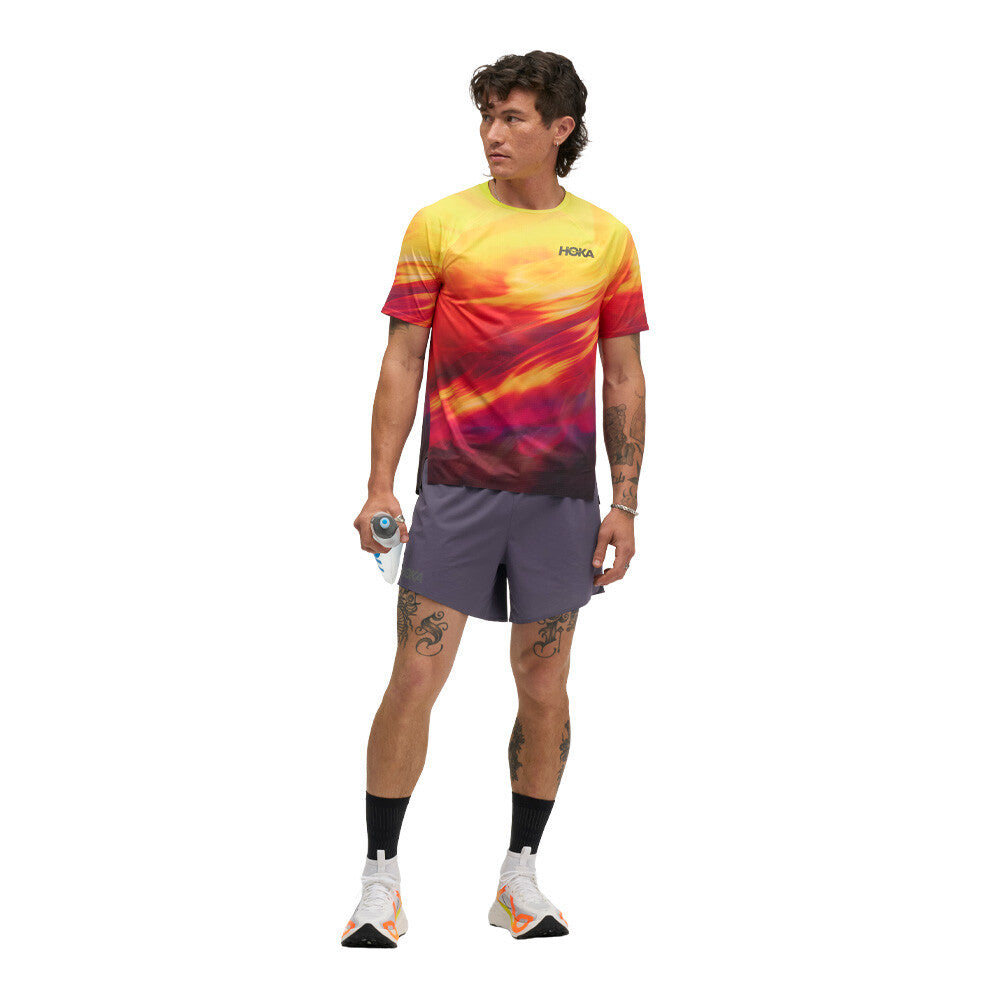 HOKA Race Day Men's T-Shirt - Hoka Citrus Print