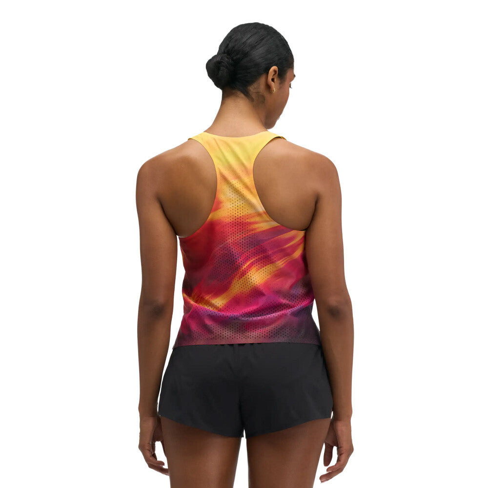 HOKA Race Day Women's Tank Top - Hoka Citrus Print (2)