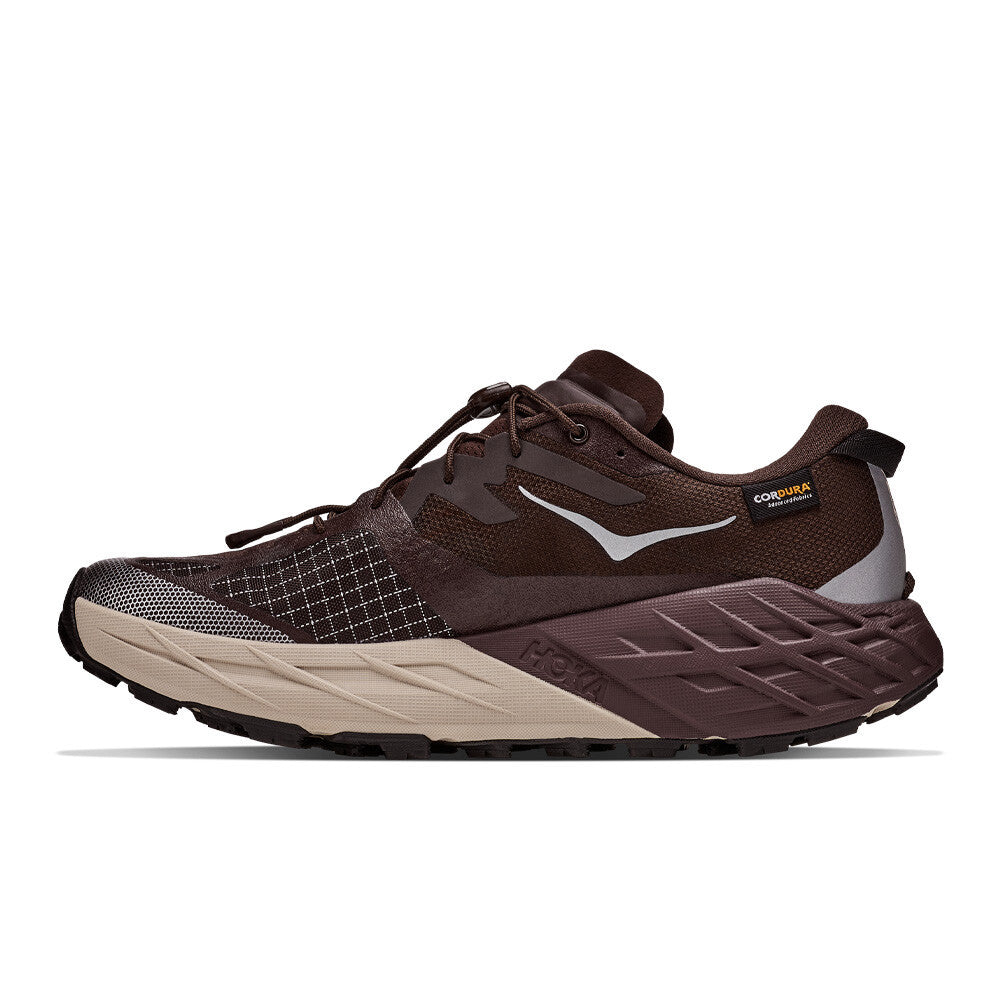 HOKA Speedgoat 7 GORE-TEX Men's Trail Running Shoes - Spiced Chocolate/River Rock Grey