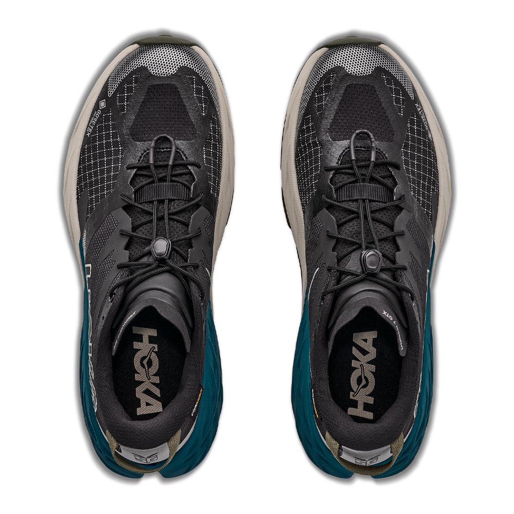 HOKA Speedgoat 7 GORE-TEX Men's Trail Running Shoes - Tidal Wave/River Rock Grey