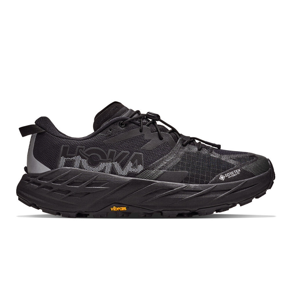 HOKA Speedgoat 7 GORE-TEX Women's Trail Running Shoes - Black/Carbon Black