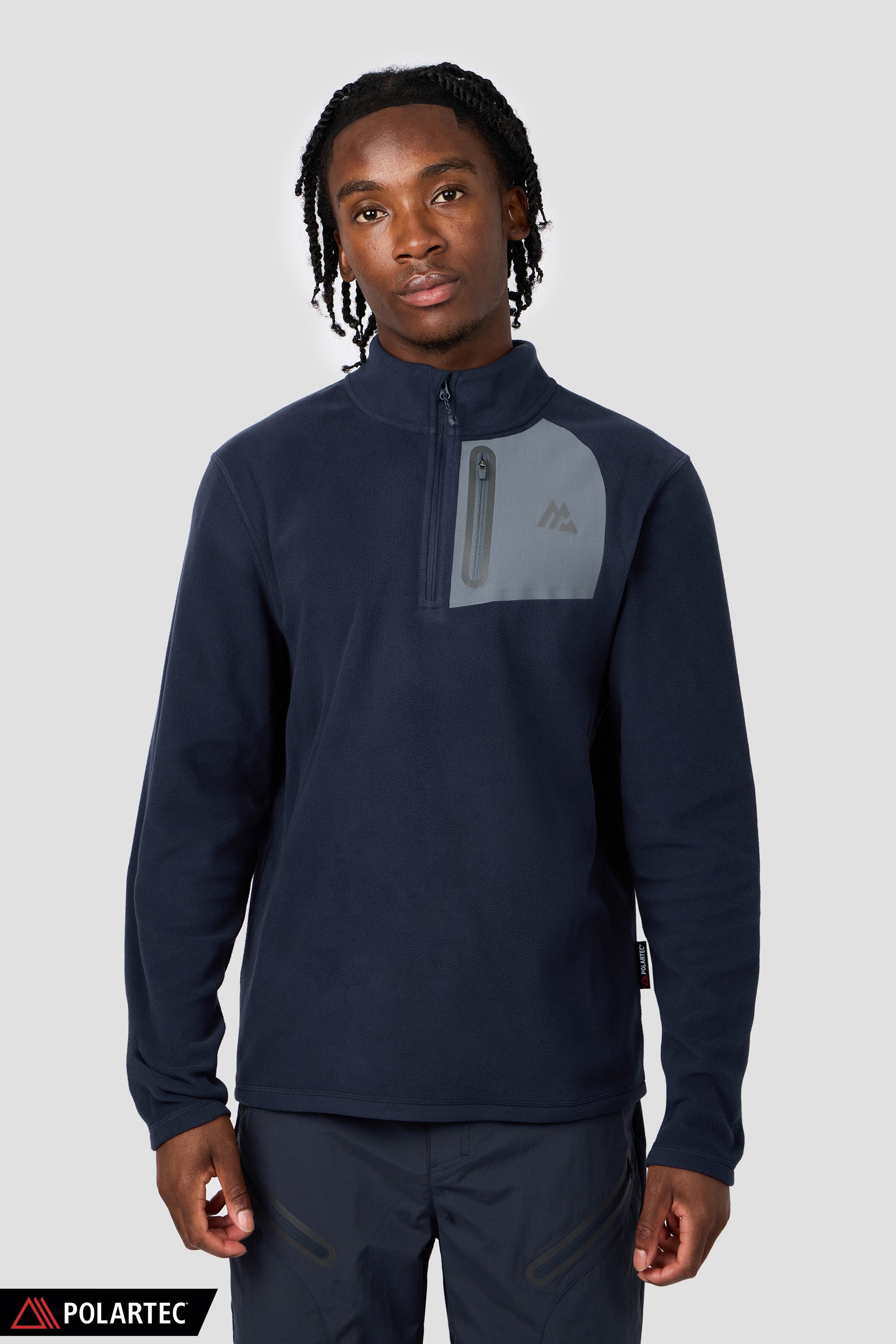 Montirex Ascent Polartec® Fleece – Blue, Grey