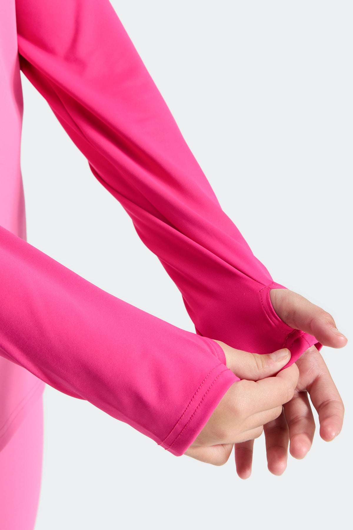 Montirex Girls' Dash 1/4 Zip - Peony Pink Cerise