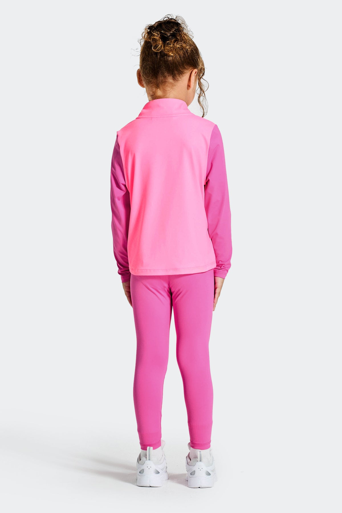 Montirex Infant Girls' Bounce 1/4 Zip/Legging Set - Fuchsia Candy Floss