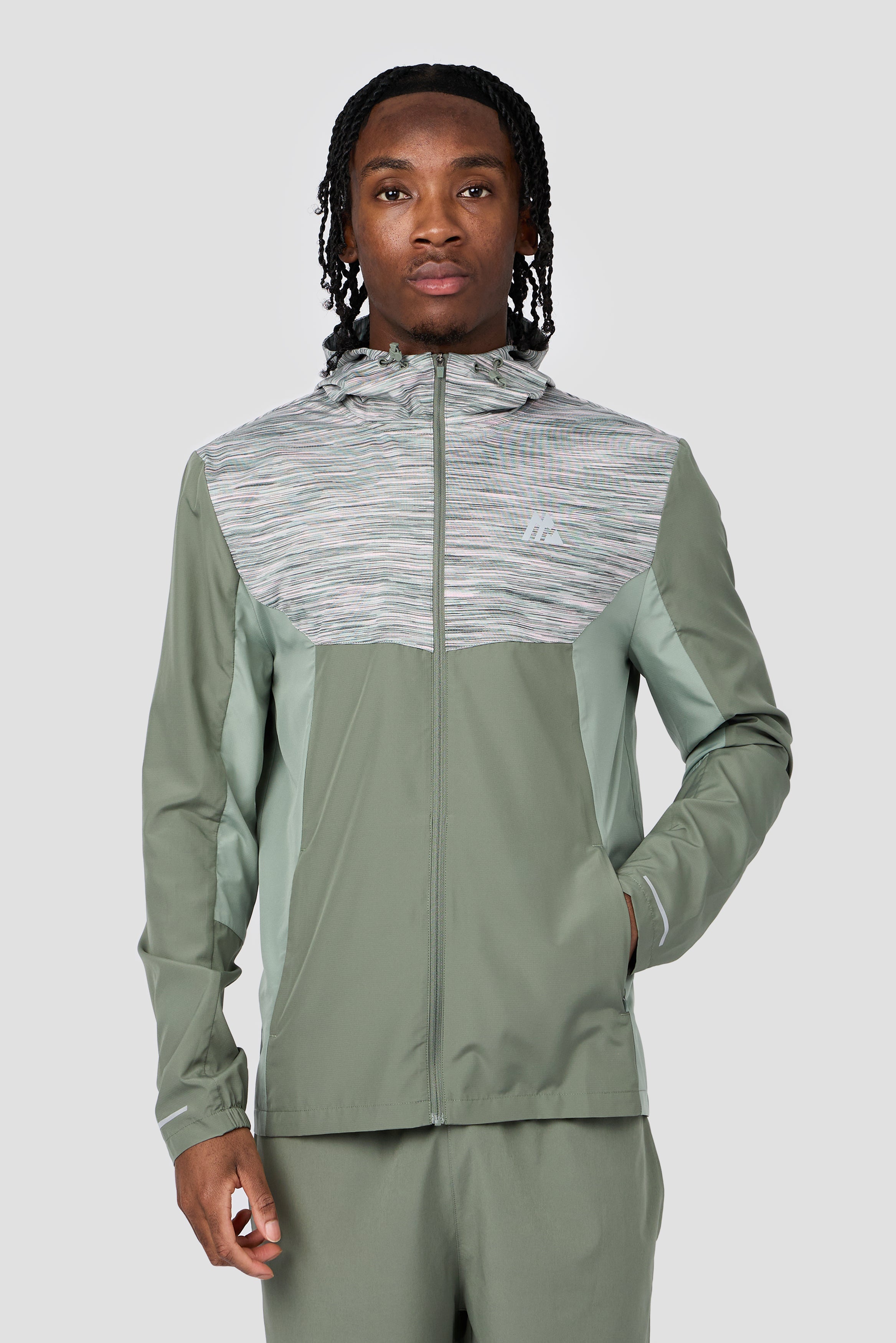 Montirex Trail Windbreaker - Green, Pink