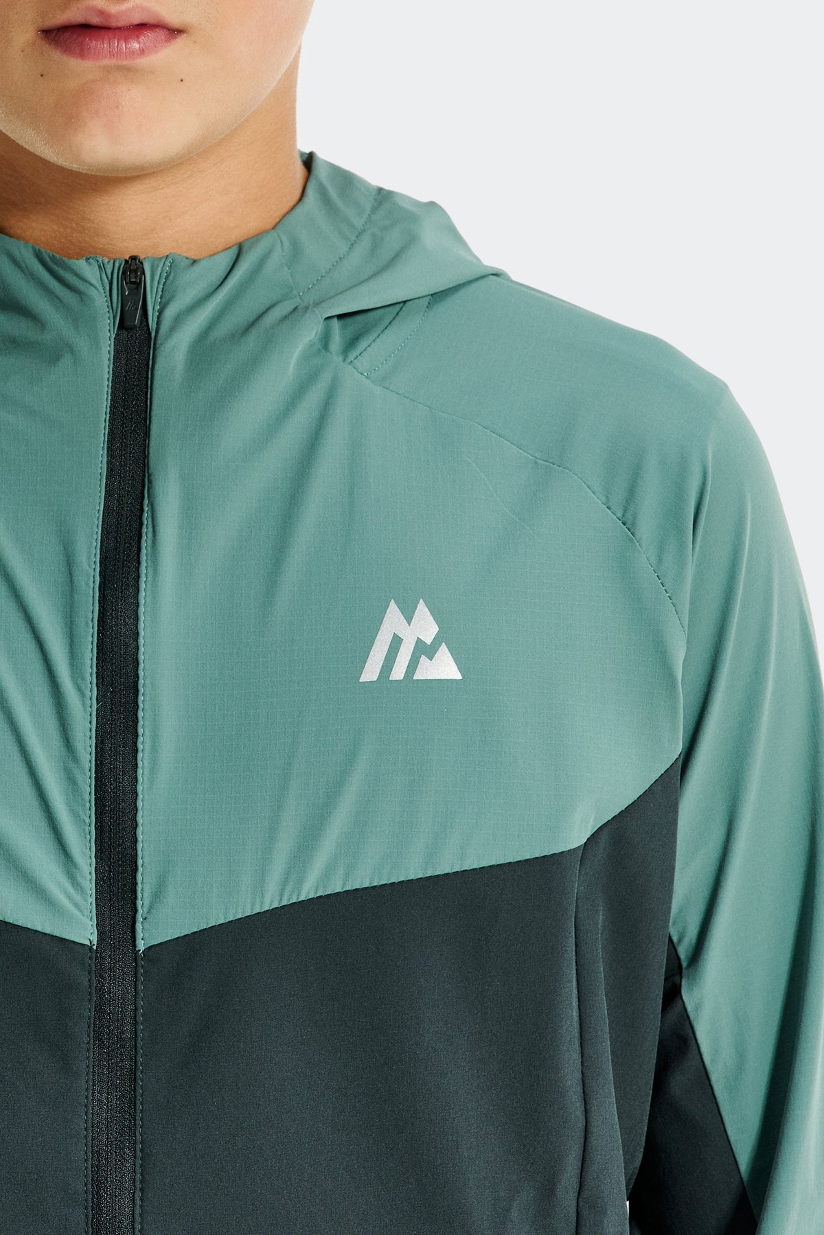 Montirex Junior Source Jacket - Charcoal Green Mineral Green