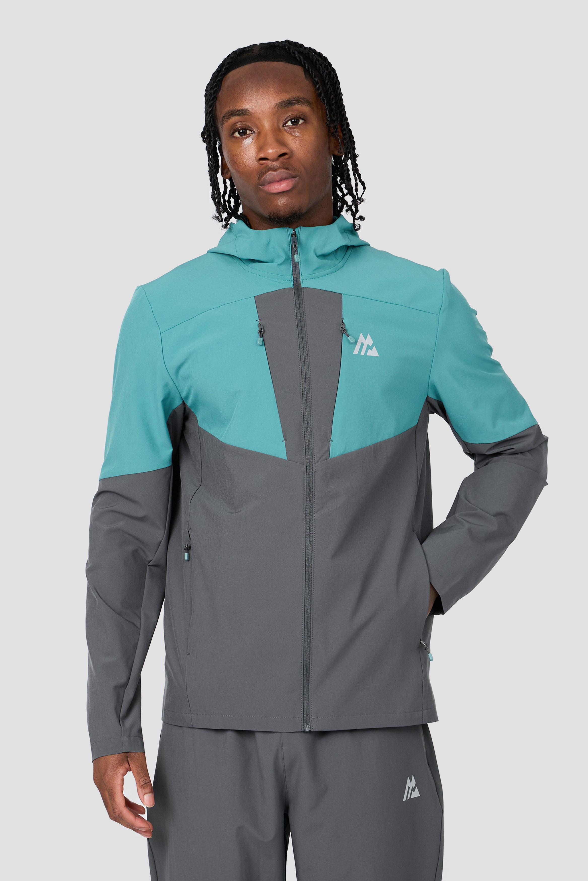 Montirex Impel Jacket Grey, Teal