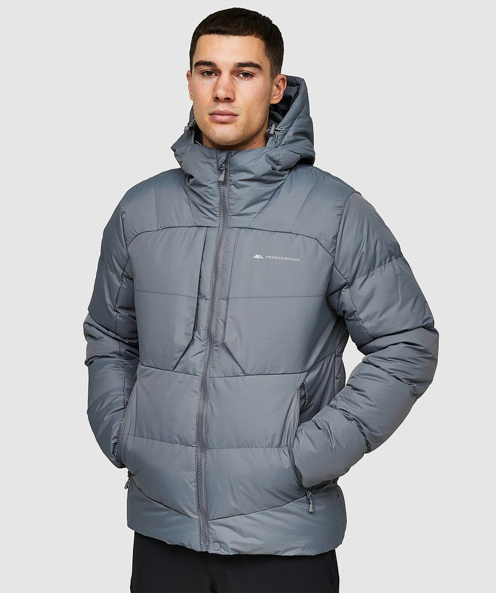 MONTERRAIN POLAR PUFFER JACKET - NIGHT OWL GREY