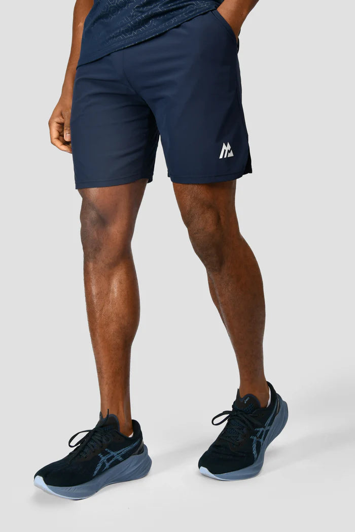 MONTIREX MTX EMBOSSED SHORTS - MIDNIGHT BLUE