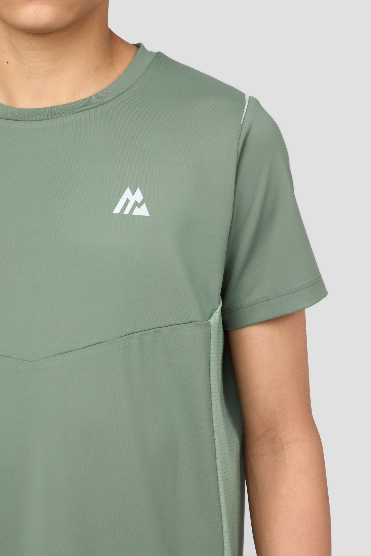 Montirex Junior Scope T-Shirt - Green Slate Ash Green
