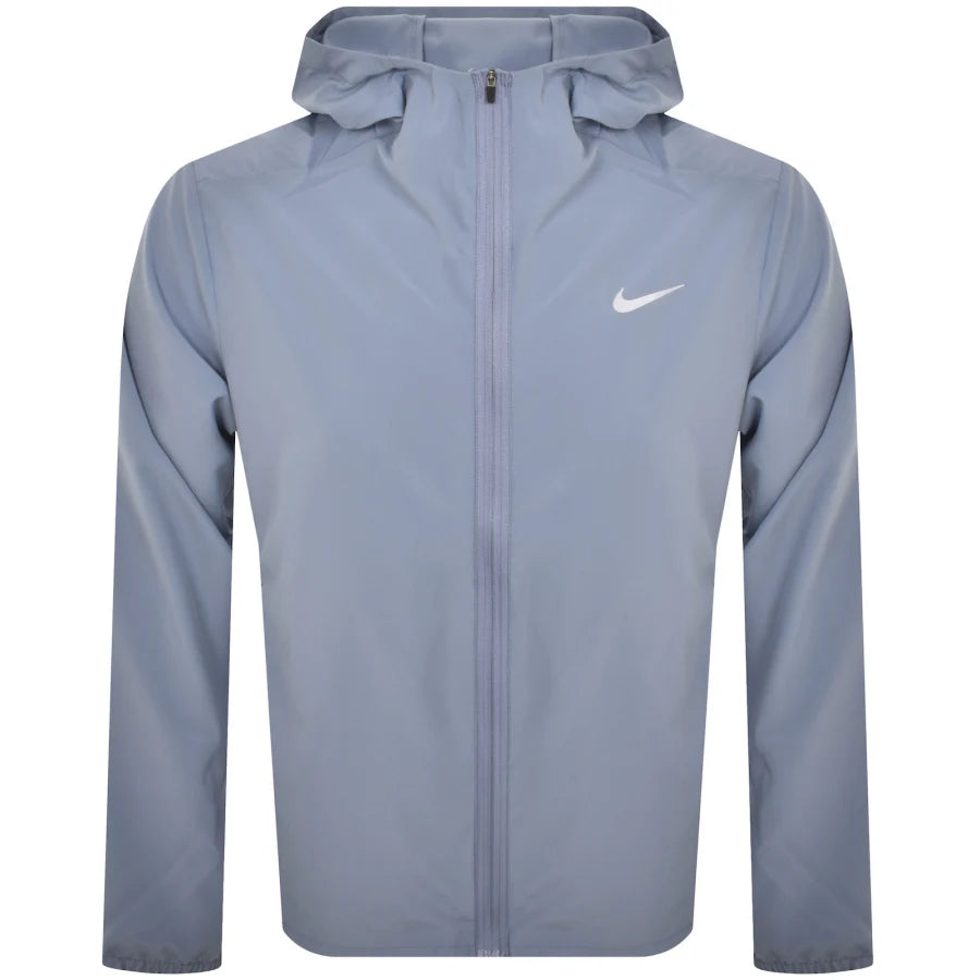 NIKE DRI-FIT FORM HOODED JACKET - ASHEN SLATE/REFLECTIVE SILVER