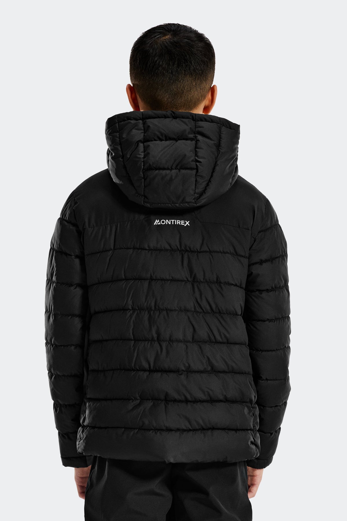 Montirex Junior Rift Puffer Jacket - Black Asphalt