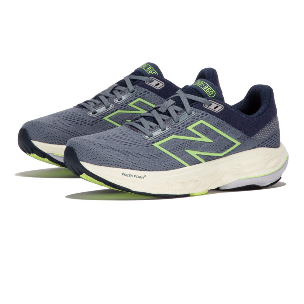 New Balance Fresh Foam X 860v14 Women's Running Shoes - Arctic Grey/Sea Salt/Bleached Lime Glo