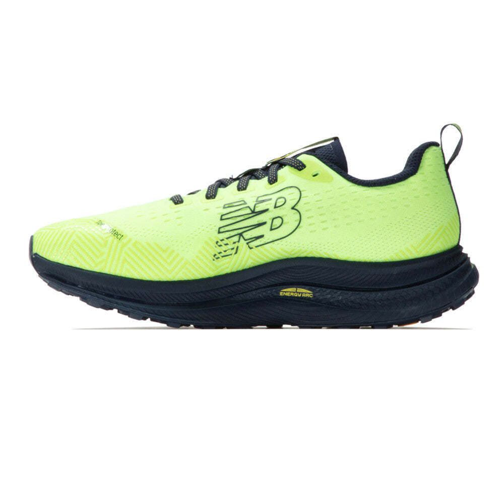 New Balance FuelCell SuperComp Men's Trail Running Shoes - Bleached Lime Glo/Navy/Tea Tree
