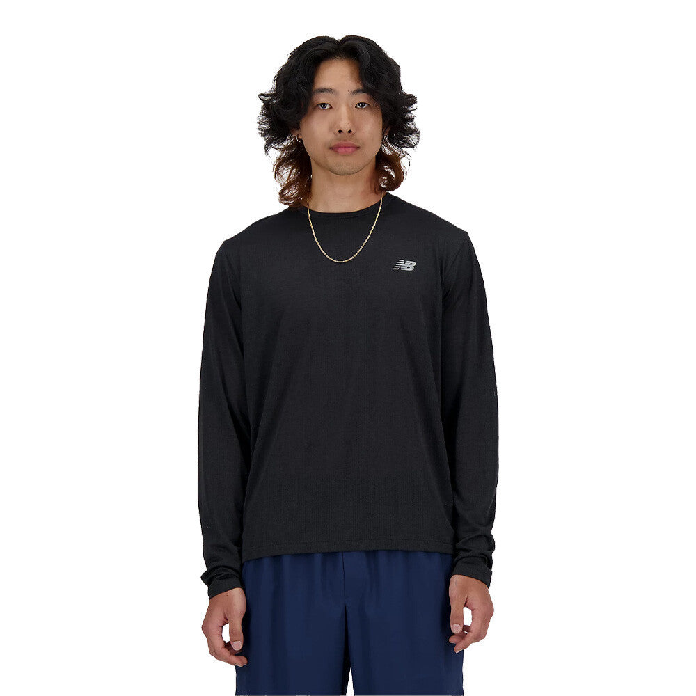 New Balance Athletics Long Sleeve Men's Top - Black