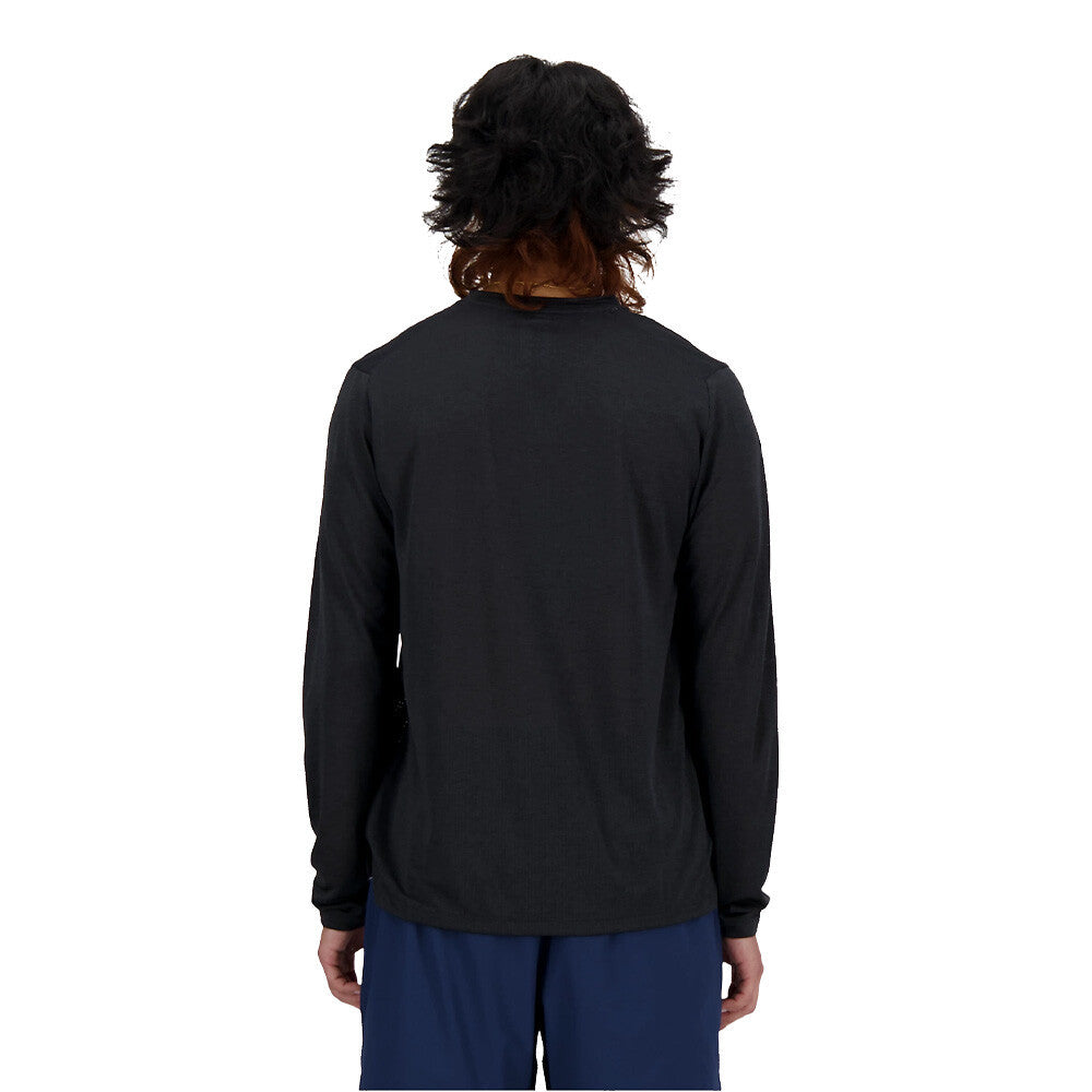 New Balance Athletics Long Sleeve Men's Top - Black