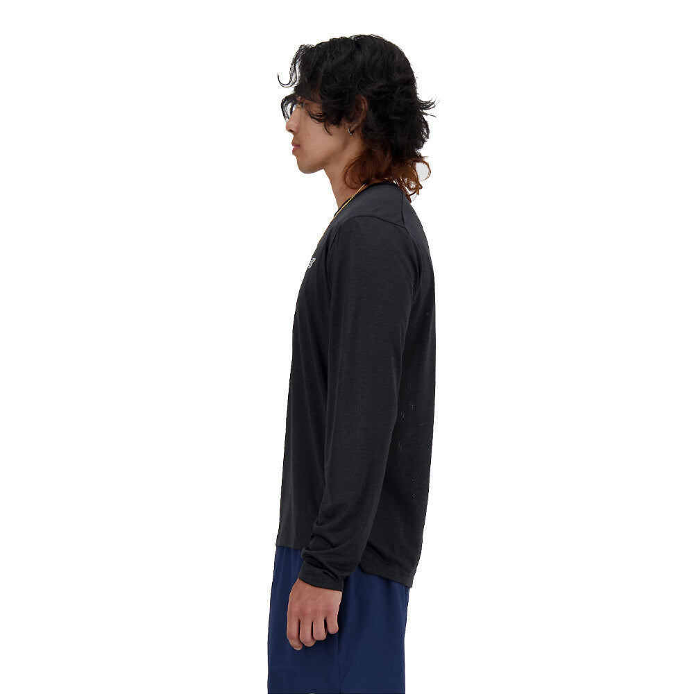 New Balance Athletics Long Sleeve Men's Top - Black