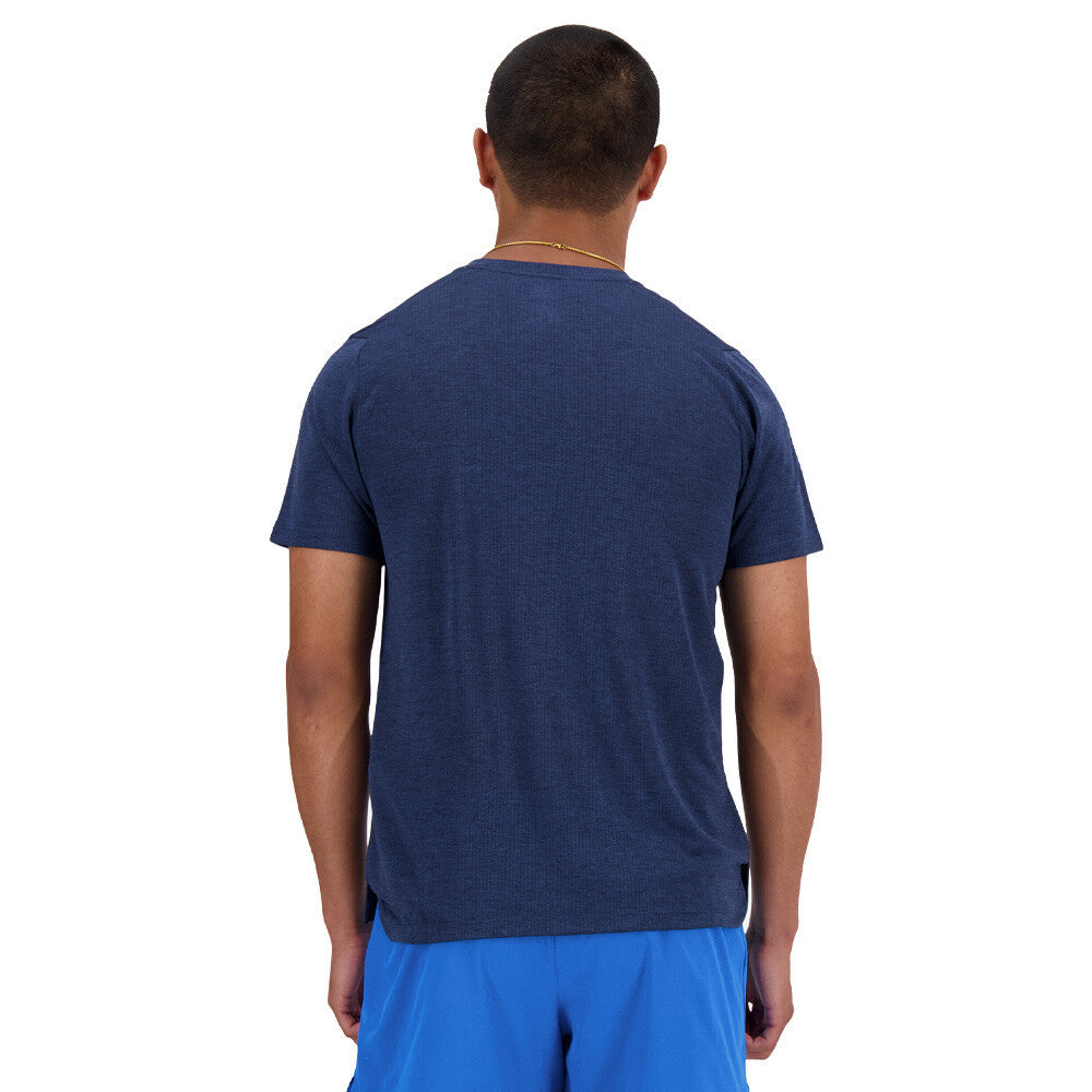 New Balance Athletics Men's T-Shirt - Navy Heather