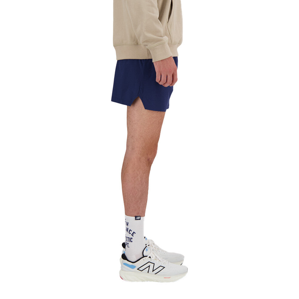 New Balance RC Seamless 5 Inch Men's Running Shorts - Navy