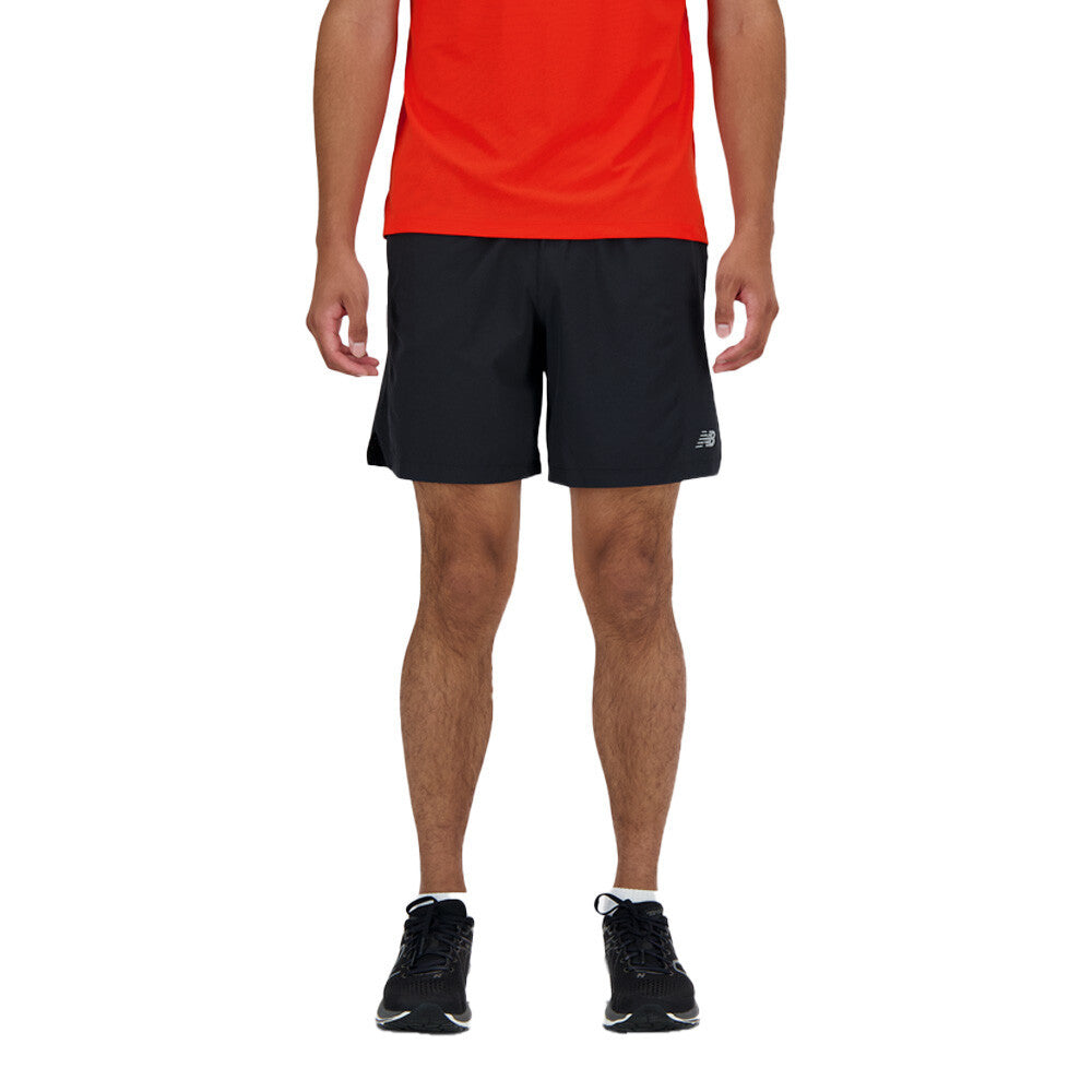 New Balance RC Seamless 7 Inch Men's Running Shorts - Black