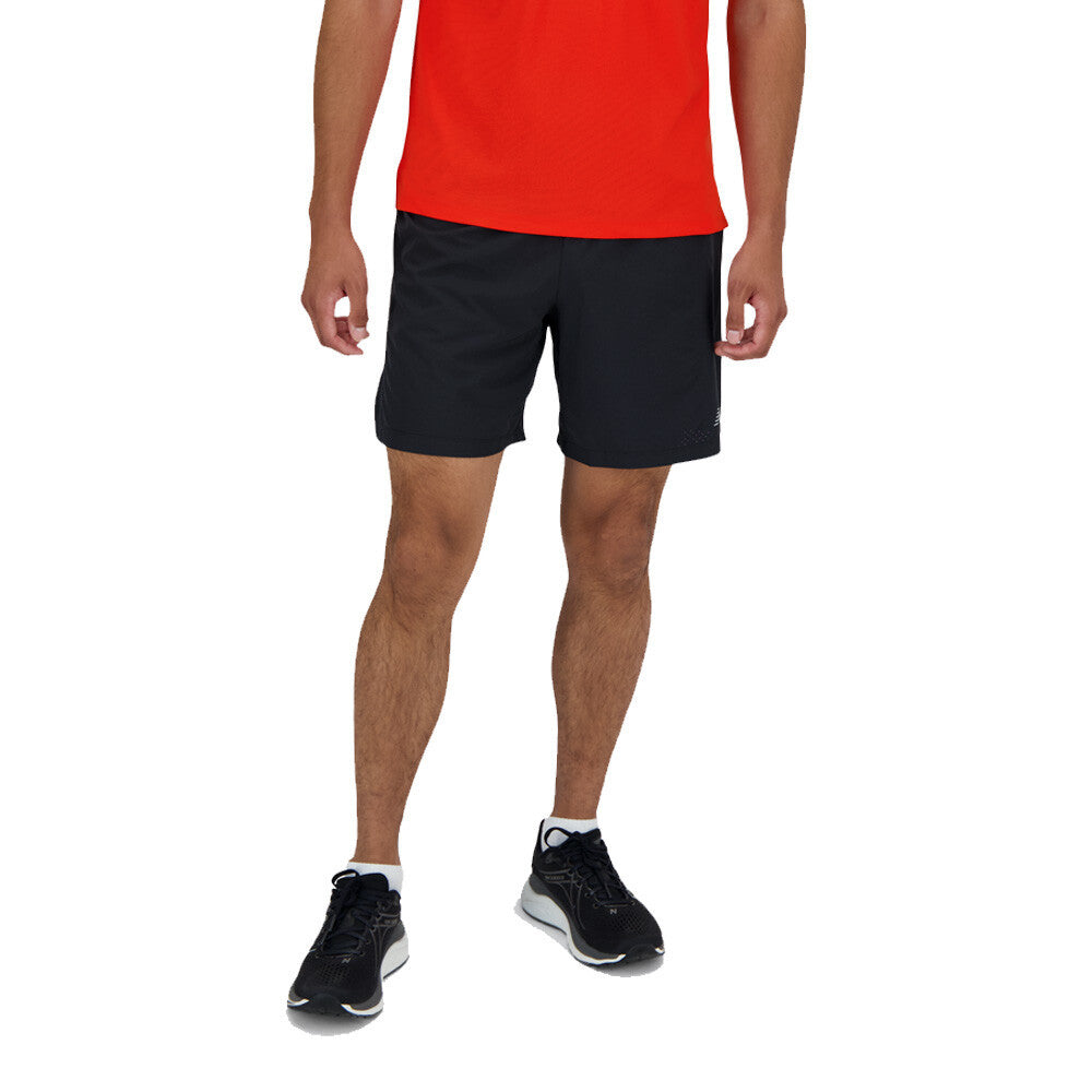 New Balance RC Seamless 7 Inch Men's Running Shorts - Black