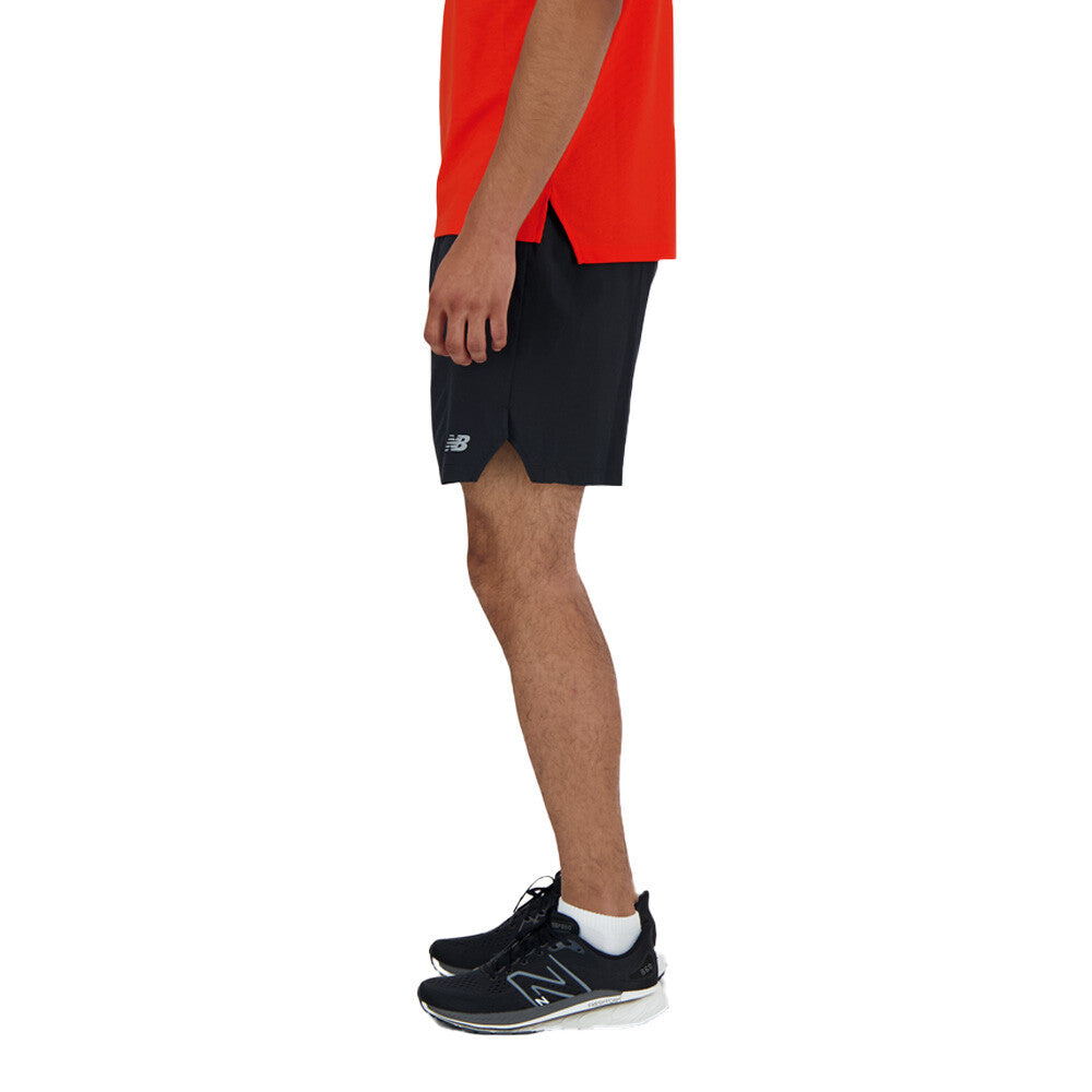 New Balance RC Seamless 7 Inch Men's Running Shorts - Black