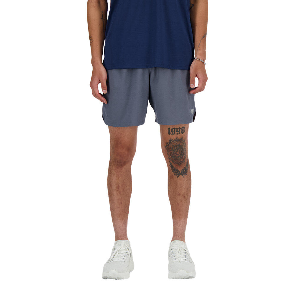 New Balance RC Seamless 7 Inch Men's Running Shorts - Graphite