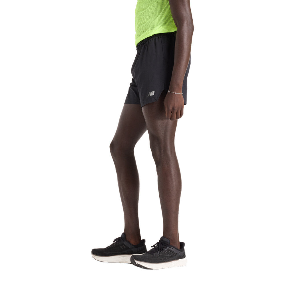 New Balance RC Seamless 5 Inch Men's Running Shorts - Black