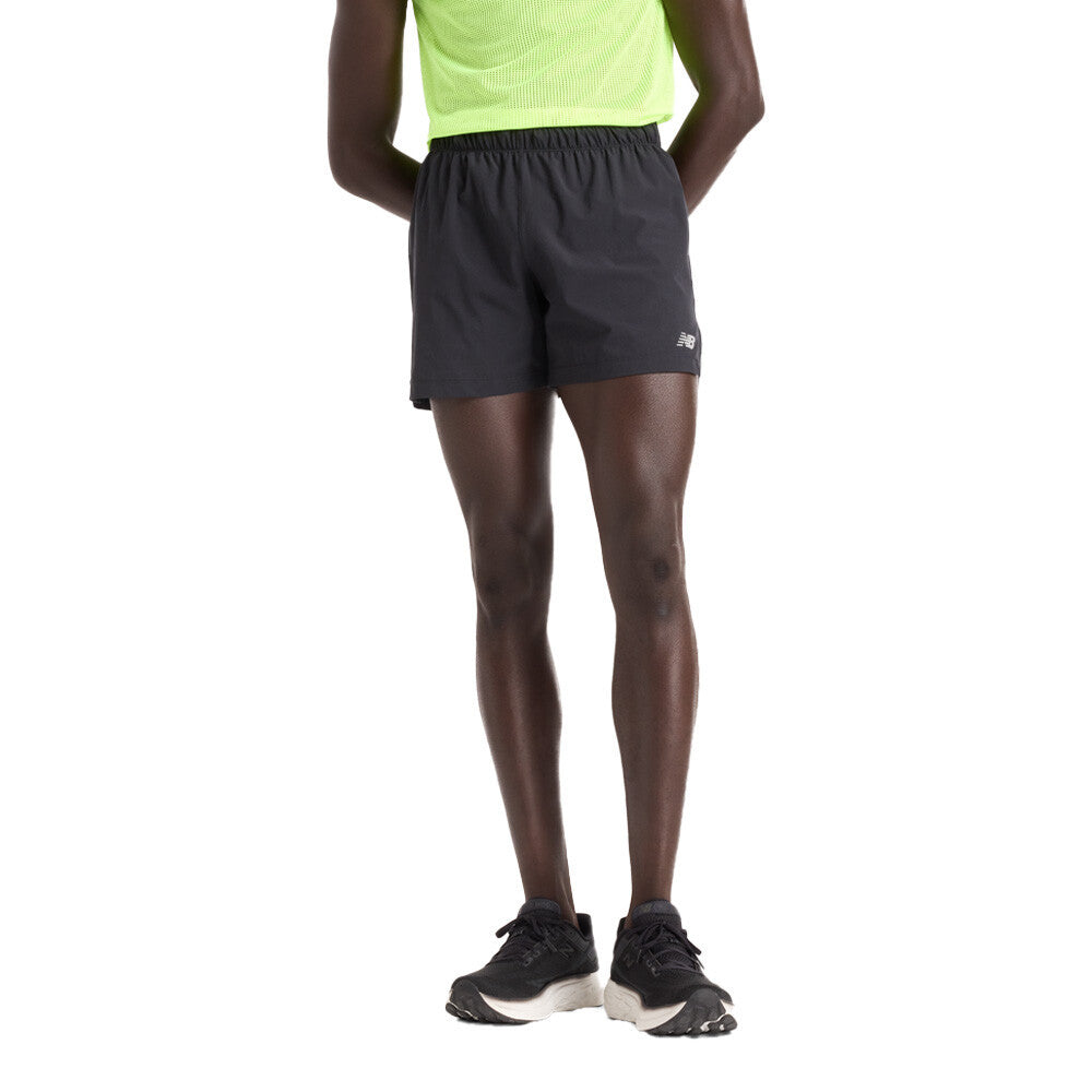 New Balance RC Seamless 5 Inch Men's Running Shorts - Black