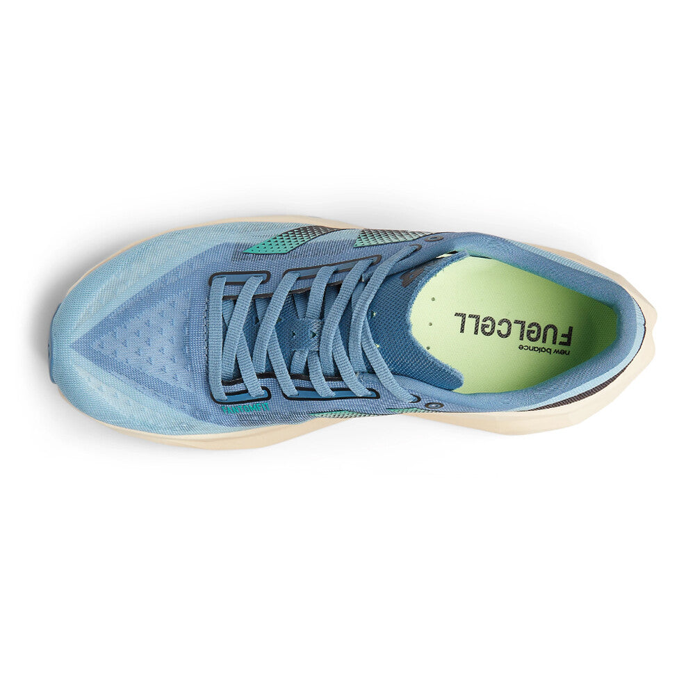 New Balance FuelCell Rebel v4 Men's Running Shoes - Heron Blue/Chrome Blue/Black
