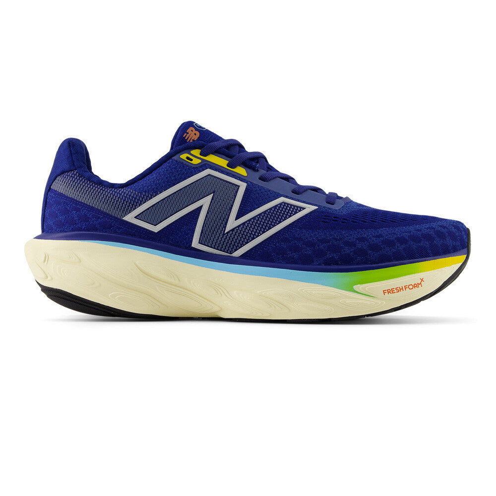 New Balance Fresh Foam X 1080v14 Men's Running Shoes - Inkwell/Silver Metallic/Ginger Lemon