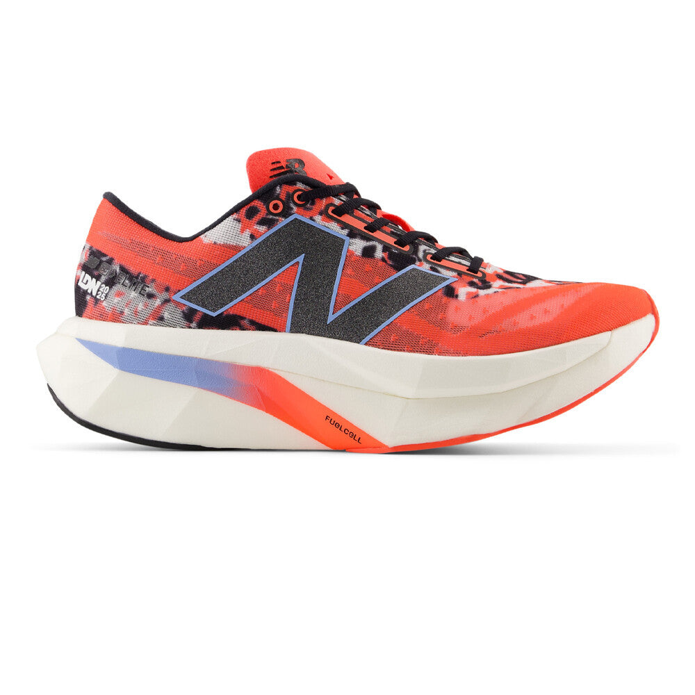 New Balance London Edition FuelCell SuperComp Elite V4 Women's Running Shoes - Urgent Red/White/Black