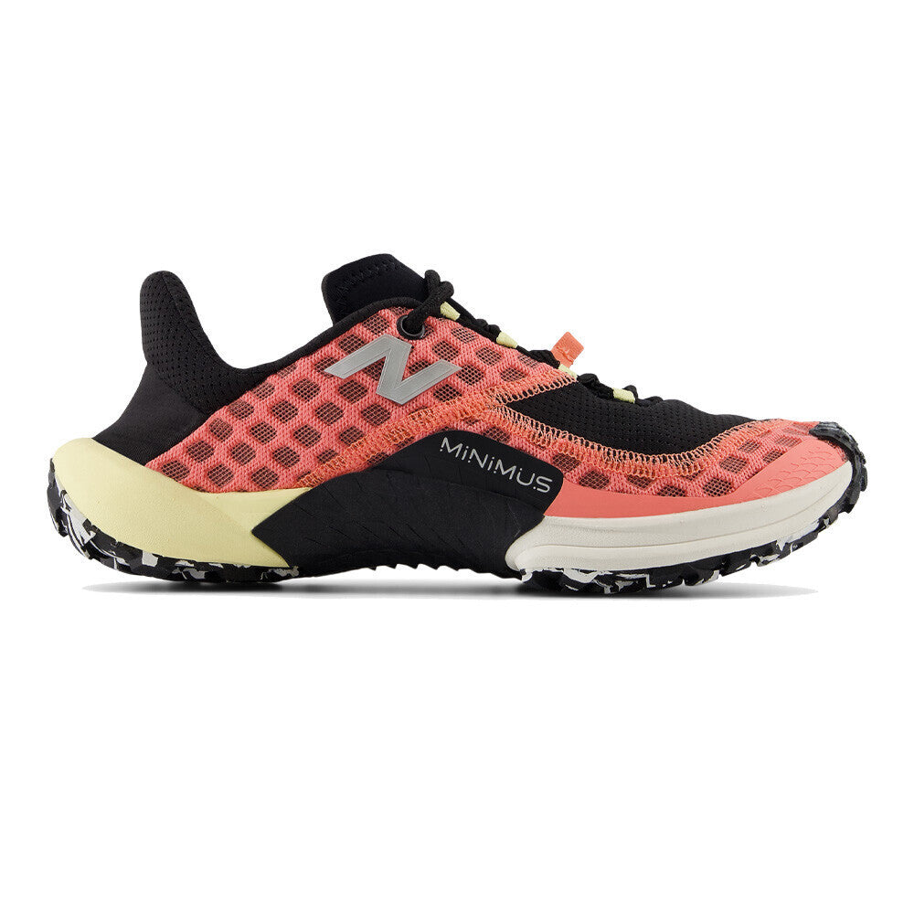 New Balance Minimus Women's Trail Running Shoes - Sunfade Red/Black/Parchment