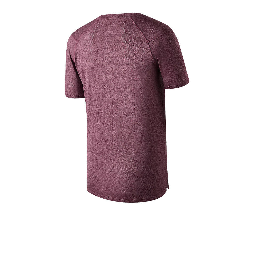 New Balance London Edition Athletics Women's Running T-Shirt - Faded Plum Heather