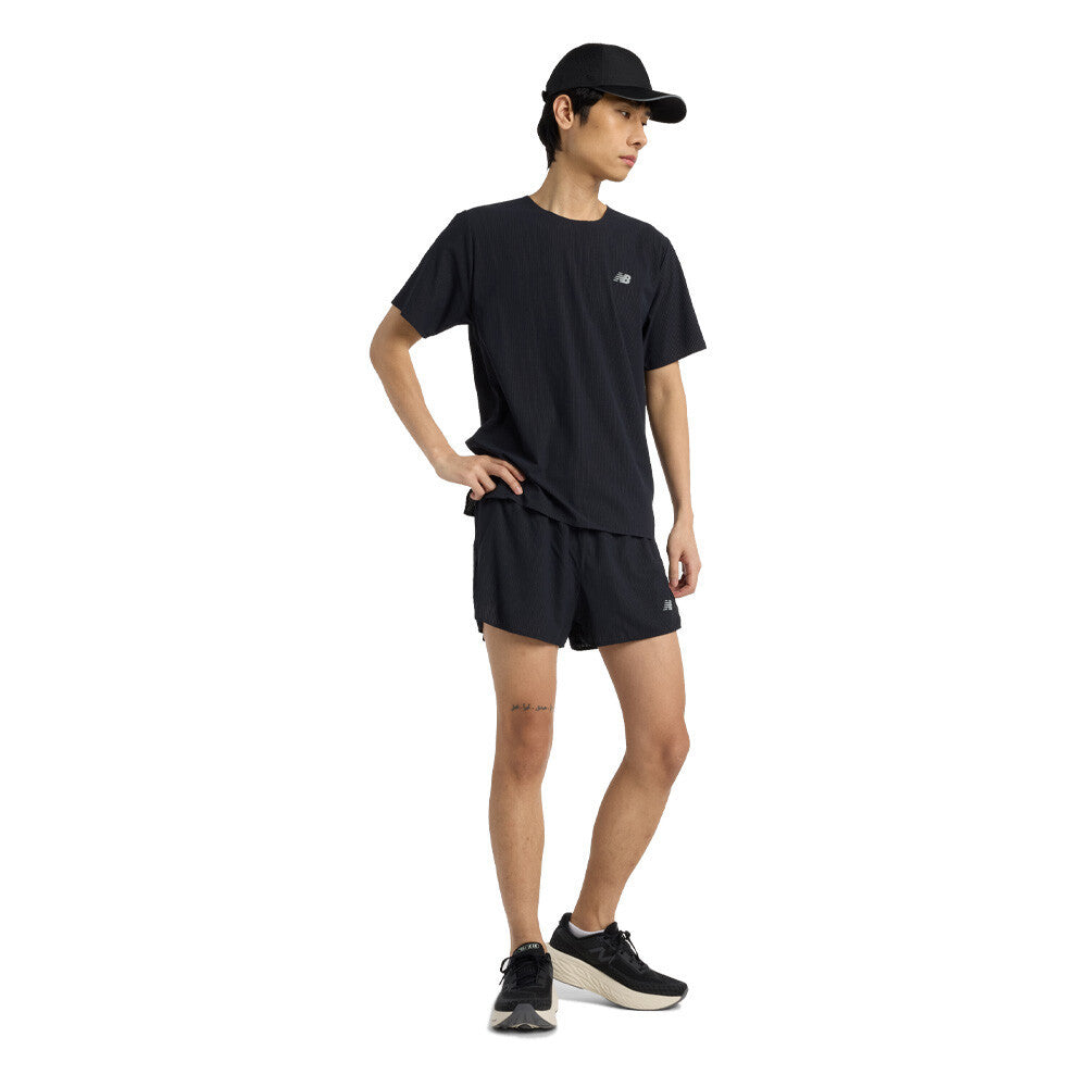 New Balance Men's Race Day Ultra Light T-Shirt - Black