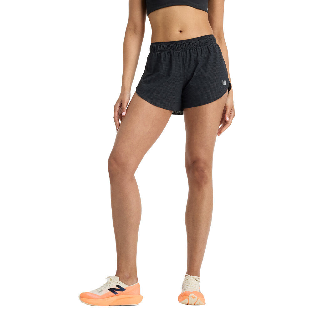 New Balance RC Seamless Ultra Light 3 Inch Women's Running Shorts - Black