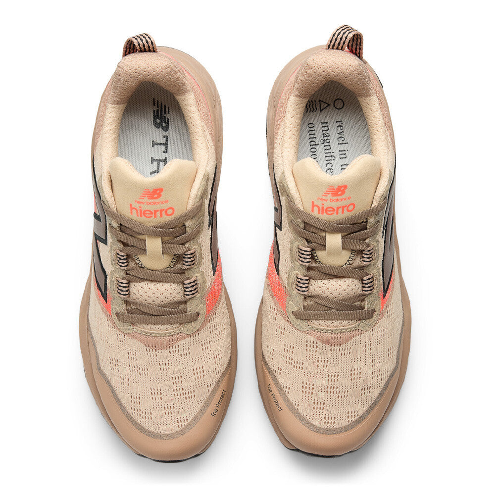 New Balance Fresh Foam X Hierro v9 Men's Trail Running Shoes - Desert Clay/Earth Shadow/Urgent Red