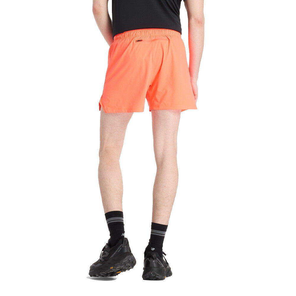 New Balance RC Seamless 5 Inch Men's Running Shorts - Urgent Red