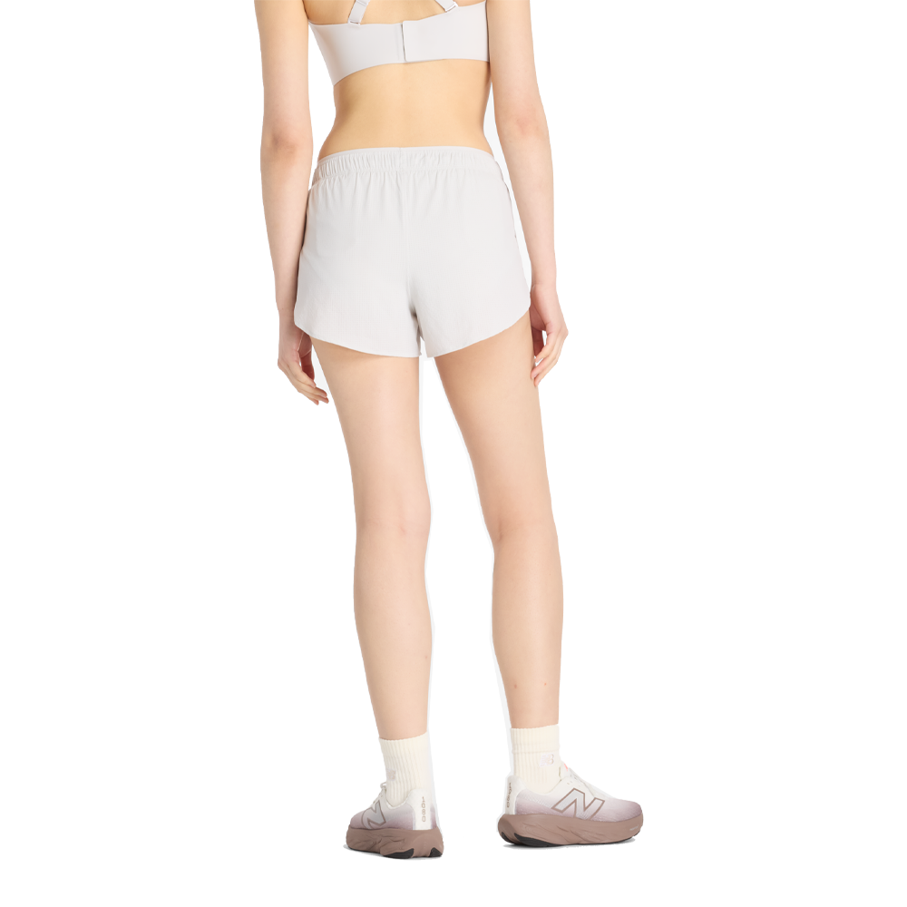 New Balance RC Seamless Ultra Light 3 Inch Women's Running Shorts - Grey Matter