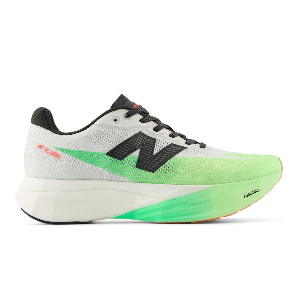 New Balance FuelCell SuperComp Elite v5 Women's Running Shoes - White/Mint Flash/Lime Leaf