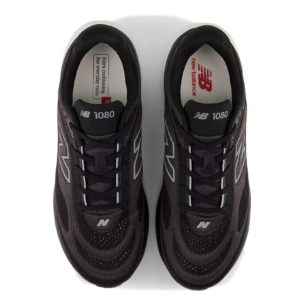 New Balance 1080v15 Men's Running Shoes (4E Width) - Black/Slate Grey/Faded Black