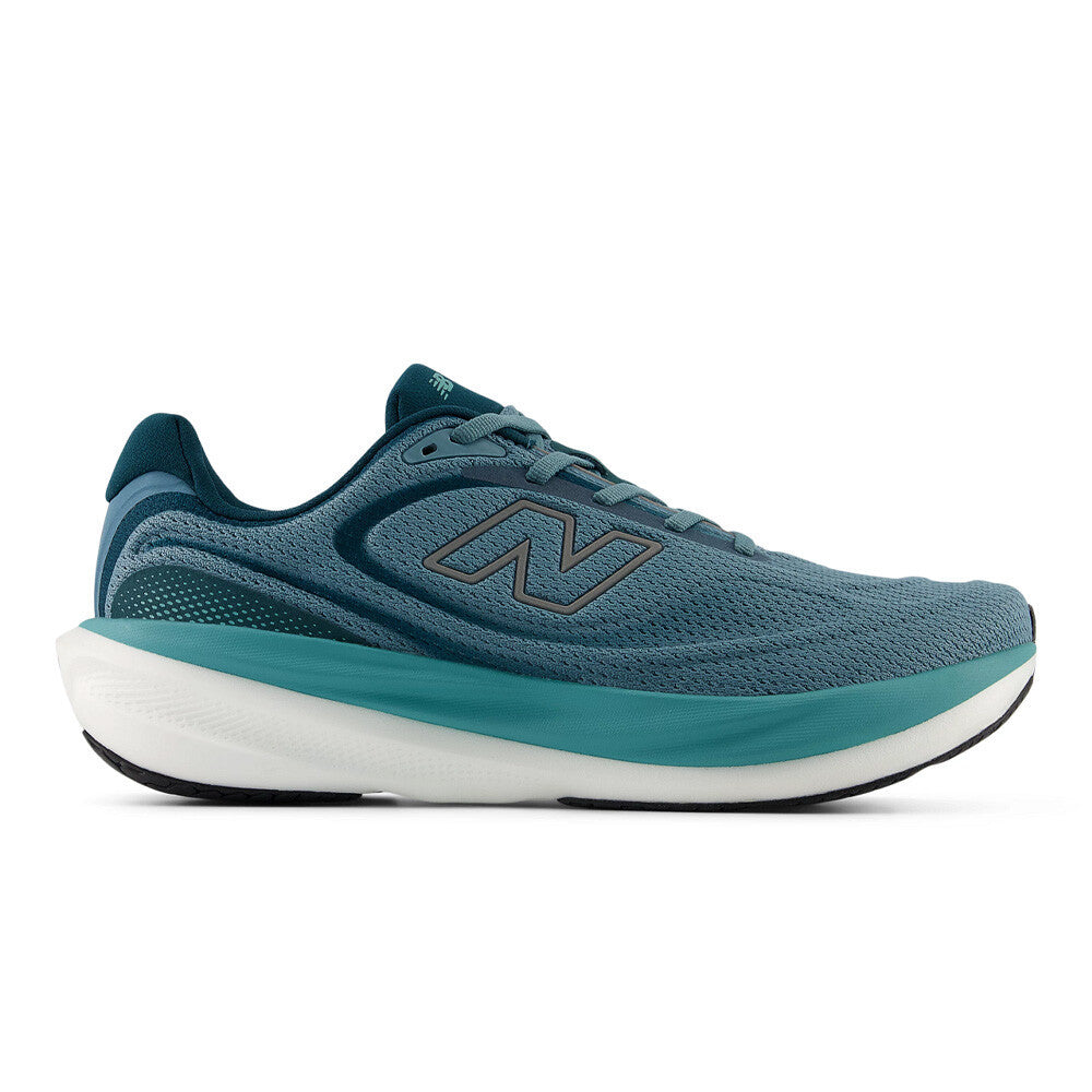 New Balance 1080v15 Men's Running Shoes - Medusa Green/Dark Metallic Silver/Salt Water