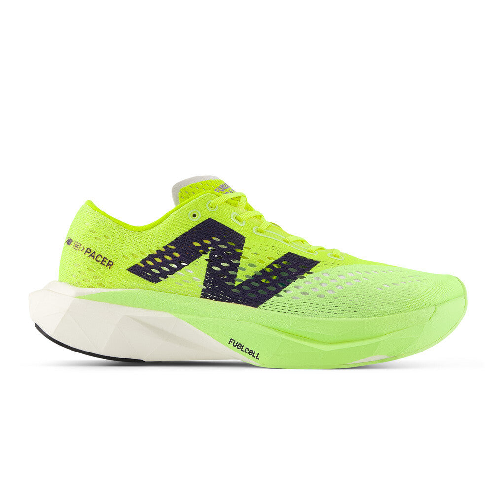 New Balance FuelCell SuperComp Pacer V2 Men's Running Shoes - Alkaline Green/White/Boysenberry