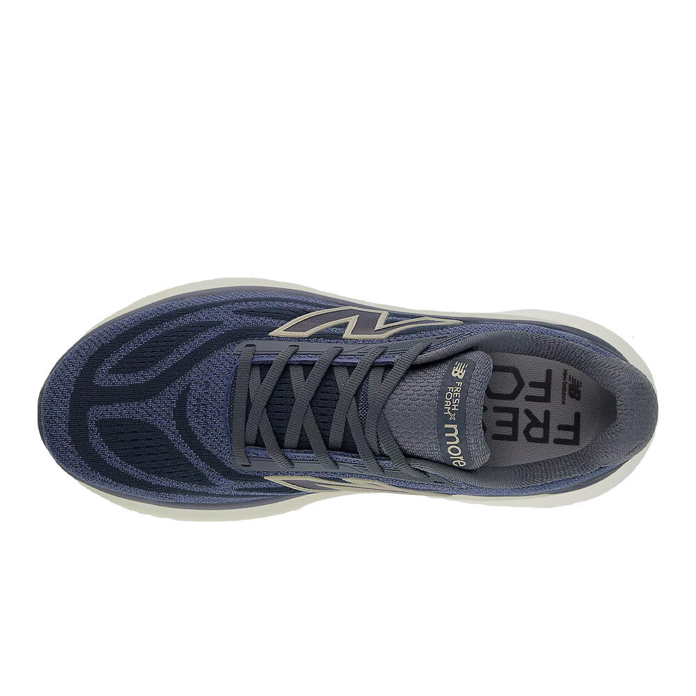 New Balance Fresh Foam X More v6 Men's Running Shoes - Graphite/Vintage Indigo/Shipyard
